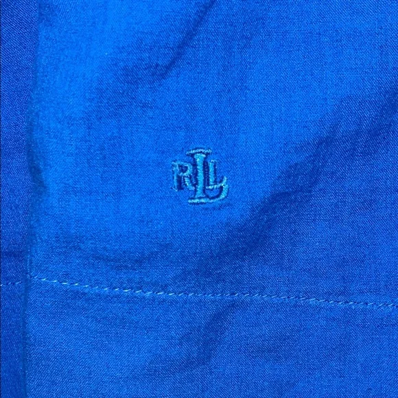 Lauren Ralph Lauren 100% Cotton Tunic Dress – Size M – Cobalt Blue - Picture 8 of 8
